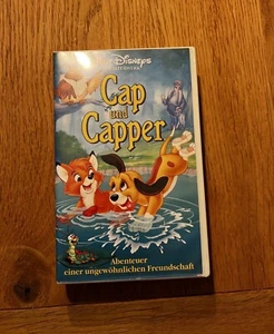 Cap und Capper, Walt Disney Meisterwerke VHS mit Hologramm, 4000 02041 - Bild 1 von 5