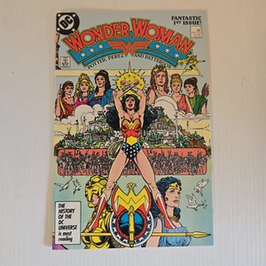 DC Wonder Woman Fantastic 1st Issue #1 February 1987 Potter Perez Patterson - Picture 1 of 15