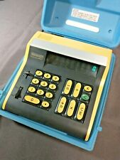 Vintage Panasonic 801 Desktop Calculator w/ Carry Case & Power Cable (NH)