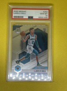 2020-21 Panini Mosaic #262 LaMelo Ball PSA 10 - Picture 1 of 2