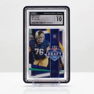 Football 2024 Joe Alt #5 Panini SCORE NFL Rookie CGC 10 GemMint - Picture 1 of 4