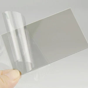 Heat Insulation Glass 119x74mm Affixed Polarizer Film Projector F Screen Repair - Afbeelding 1 van 6