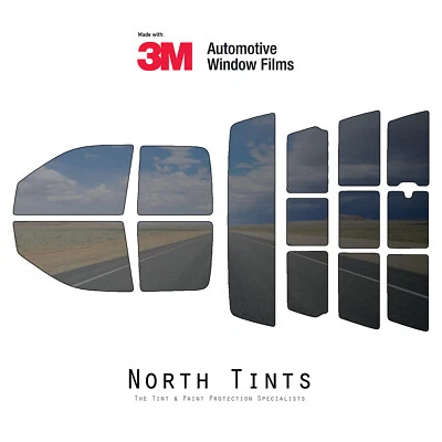 Película de tinte de ventana precortada 3M color estable Dodge Ram 1500 2019-2026 4 puertas cabina y media Foto 1 de 4