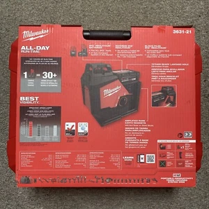 Milwaukee 3631-21 M12 12V 360 Single Plane Green Laser Level Kit | Brand New - Picture 1 of 4