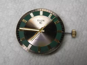 Very Nice Elgin 996 17J Automatic Wrist Watch Movement Swiss AS 1902 Nice Dial - Picture 1 of 11