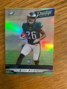 2019 PANINI PRESTIGE MILES SANDERS XTRA POINTS ROOKIE 58/100 ~ #258 EAGLES