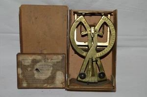 PESE LETTRE ANCIEN DEBUT XX°-DANS SA BOITE D'ORIGINE-INSTRUMENT DE MESURE-BALANC - Imagen 1 de 8