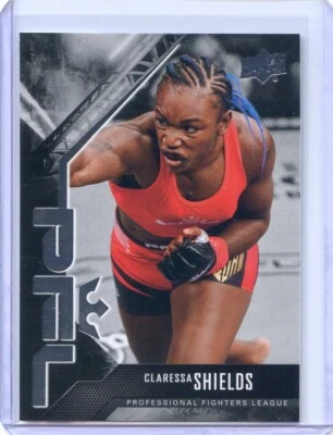 2022 UD Upper Deck PFL Professional Fighters League #25 Claressa Shields - Image 1 of 3