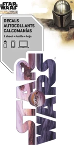 Star Wars Mandalorian Car Window Decal Sticker 2.5in x 5.5in - Picture 1 of 2