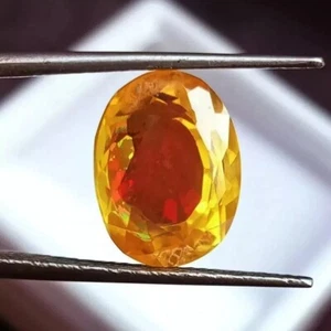 NATURAL Sapphire Bi-Color Oval Cut PITAMBARI 16Ct Loose Gemstone Certified - Picture 1 of 5