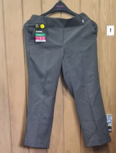 BHS School Trousers Age 9 Grey FL39 - Picture 1 of 1