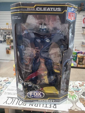 NFL Tennessee Titans Team Cleatus Fox Sports Robot 10" Action Figure Cover