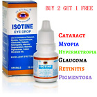 Eye Drops ISOTINE CURE CATARACT Glaucoma Fresh Stock  ( BUY 2 GET 1 FREE )
