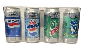 VTG Y2K Daytona Raceway Sports Series Soda Cans Promotional Display Set Pepsi Co - Picture 1 of 9