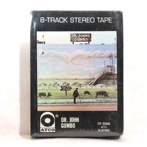 DR. JOHN – Dr. John's Gumbo  1972 1st US issue 8-TR tape SEALED  Mac Rebennack - Bild 1 von 4