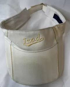 Cappello con visiera da golf Izod donna beige chiaro regolabile - Foto 1 di 2