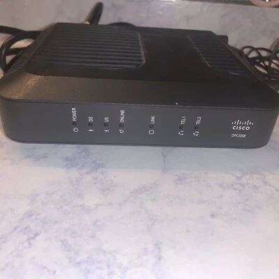Cable módem Cisco DPC3208 negro 8x4 DOCSIS 3.0 Gigabit Internet Foto 1 de 4