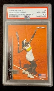 Venus Williams 2003 Netpro International Series #4 PSA 8,5 casi nuevo-como nuevo+ Pop 1 - Imagen 1 de 2