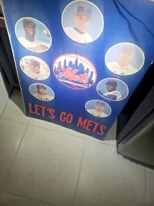 Signed 1969 ORIGINAL METS Poster & Signed by All 6 Stars & Agree - Picture 1 of 6