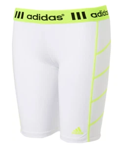 Adidas Girls' Destiny Softball Sliding Shorts XS White GBA12002 Sports Outdoor - Picture 1 of 4