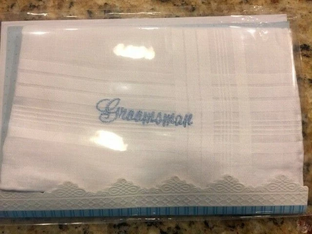 Pañuelo de novia bordado "Groomsman" pañuelo   Foto 1 de 1