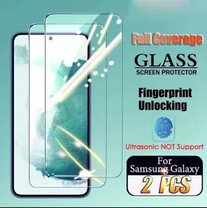 2x Tempered Glass Screen Protector Fr Samsung Galaxy A15 A25 A06s A24 A54 A16 5G - Picture 1 of 14