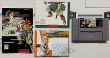 Chrono Trigger (Nintendo SNES) Cart Manual Maps Posters
