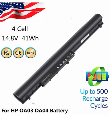 ✅Batería OA04 para HP 240 245 250 255 G3 CQ14 CQ15 740715-001 746458-421 OA03 41W Foto 1 de 4