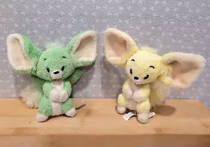 Set mini peluche Snap Toys Limited Too NeoPets giallo e verde Faellie PetPet 2005 - Foto 1 di 15