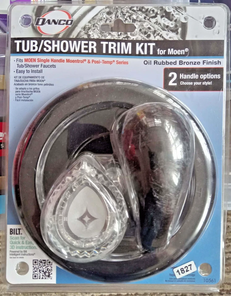 Kit guarnizioni valvola doccia Danco bronzo lucidato ad olio 10561 FACILE INSTALLAZIONE 2 opzioni - Immagine 1 di 1