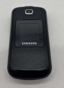 Téléphone à clapet Samsung SGH-C414M (opérateur inconnu) noir avec câble de charge testé LIRE - Photo 1 sur 2