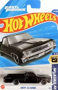 Hot Wheels Chevy El Camino [Negro], Tiempo de pantalla 9/10, 147/250, escala 1:64... - Imagen 1 de 1