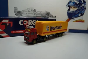 CORGI - CONTENITORE VOLVO - WEETABIX - MODELLINO CAMION 1/64 - MADE IN UK CIRCA 1985 - Foto 1 di 5