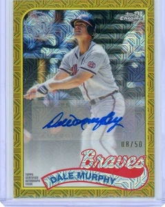 2024 Topps Series 2 Baseball 2T89C-51 Braves Autograph #08/50 Dale Murphy - Bild 1 von 2