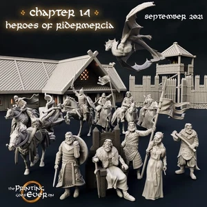 Heroes of the Mark - Komplettsatz - 28mm Miniaturen - MESBG kompatibel - Bild 1 von 11