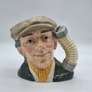 D6775 The Busker Toby Becher Royal Doulton Figur Krug 1987 Akkordeon Quetschkasten - Bild 1 von 5