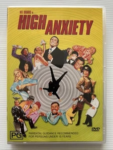 DVD - HIGH ANXIETY (1977) R4 - Mel Brooks - Madeline Khan - Picture 1 of 2