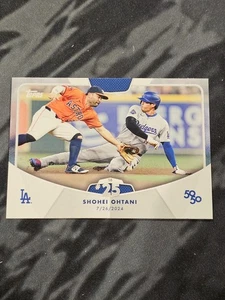SHOHEI OHTANI - 2024 TOPPS 50/50 - #56   (STOLEN BASE #25) - Picture 1 of 2