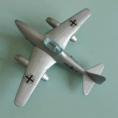 Lintoy ME-262 - modellino in metallo anni '70 aeroplano da caccia Messerschmitt - Immagine 1 di 4