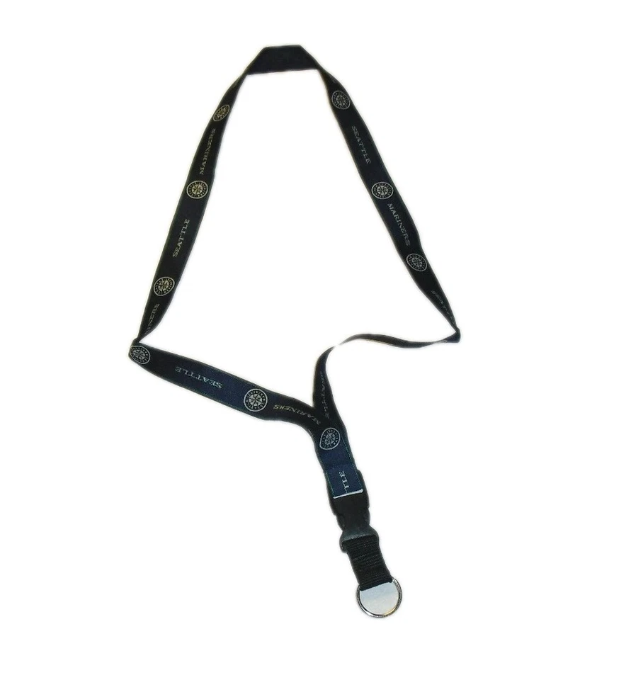 Seattle Mariners Blue Lanyard Keychain New Mlb - Image 1 of 2