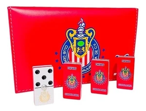 Chivas Domino Jumbo, dominoes, domino set, dominoes set, Mexico, futbol 🇲🇽 - Picture 1 of 5