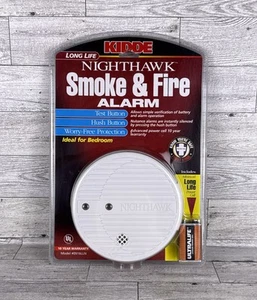 Kidde NightHawk Smoke & Fire Alarm Model 0916LLN Battery Operated New Sealed - Picture 1 of 7