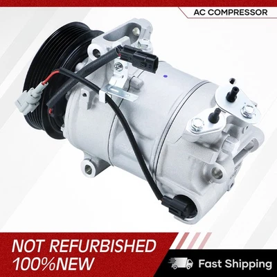 AC A/C Compressor for Nissan Rogue Sport 2017-2018 Sentra Tsuru 13-17 - Image 1 of 4