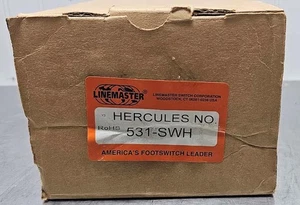 Linemaster Hercules Footswitch Model 531-SWH ++ NEW ++ - Picture 1 of 1