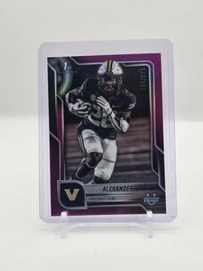 Sedrick Alexander 2025 Bowman Chrome U True Fuchsia Refractor 151/225 #14 - Picture 1 of 2