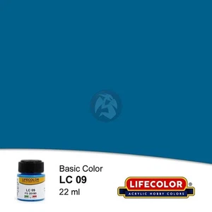 LifeColor Acrylic Paint LC Basic Colors Matt Light Blue FS 35180 (22ml) LC09 - Picture 1 of 1