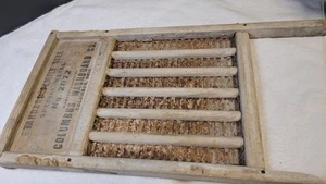 Vintage Maid-Rite No 2072 Standard Family Size Wash Board Columbus Washboard USA - Picture 1 of 6