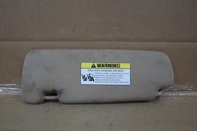 Hyundai Sonata 2012 2013 lado del pasajero derecho parasol con espejo fabricante de equipos originales Foto 1 de 4