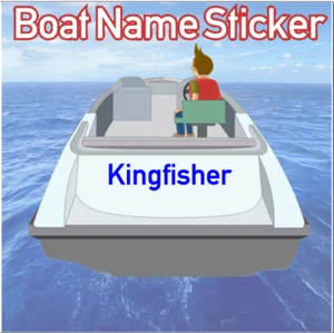Boat Name Stickers - stern hull bow graphics ship yacht custom personalised - Picture 1 of 1