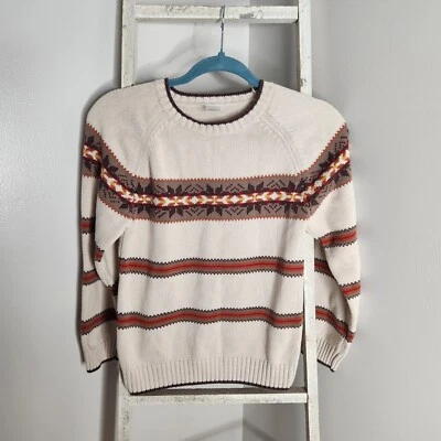 Gymboree Suéter Niños Talla 8 Otoño Isla Feria 100% Algodón Foto 1 de 4